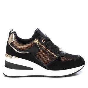 NEW XTI women's trainer sneakers in bronze